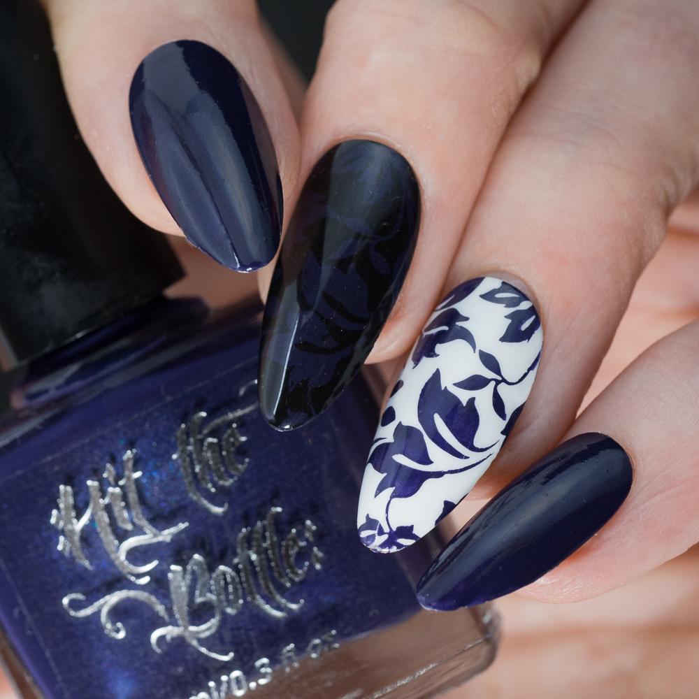 Hit the Bottle "Midnight Ink" Stamping Polish