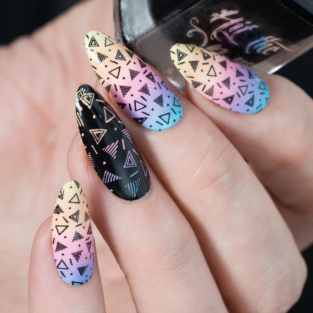 For the Love of Science - Hit the Bottle Nail Stamping Plate
