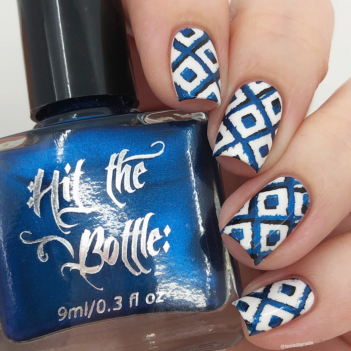 Hit the Bottle- Stamping Plate- Material World 01