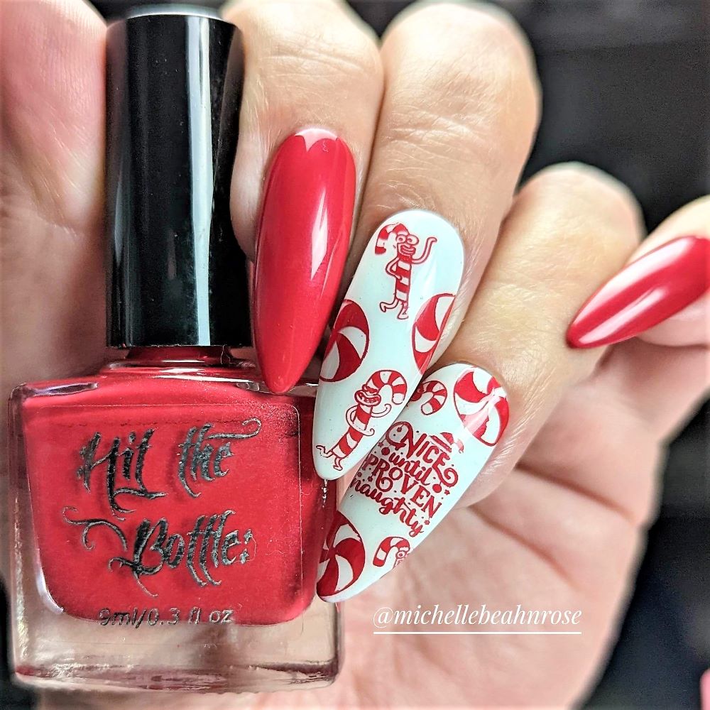 Hit the Bottle "Rudolph's Nose" Stamping Polish