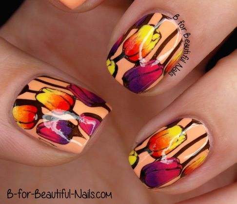 B. loves plates- Stamping Plates- B.02 flower power