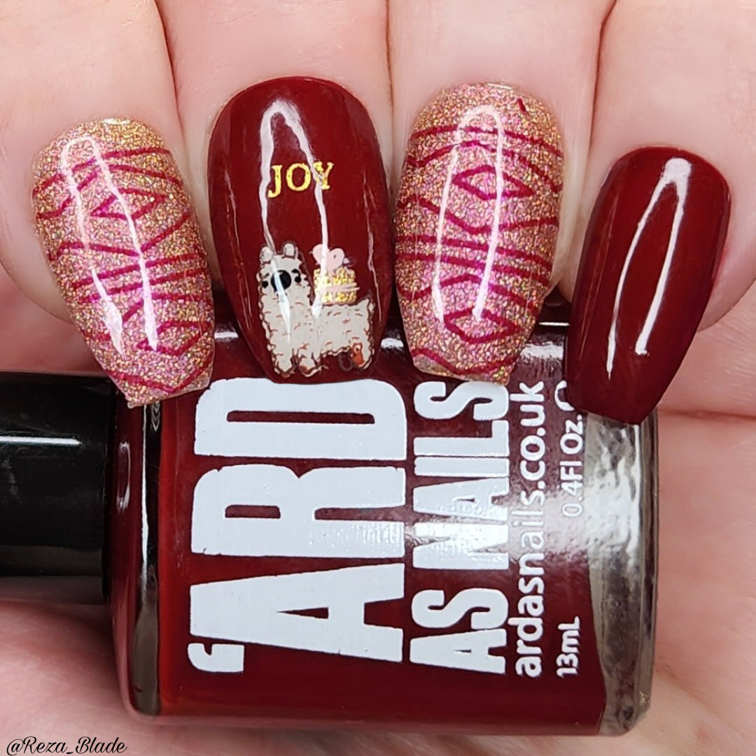 Stamping Plate A-02 - QD Nails