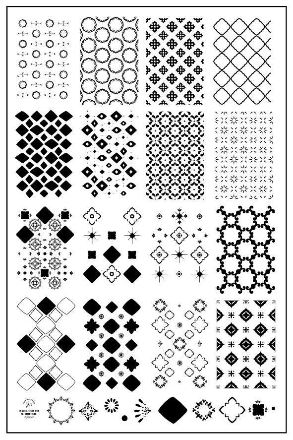 Clear Jelly Stamper- LC-62- Talavera