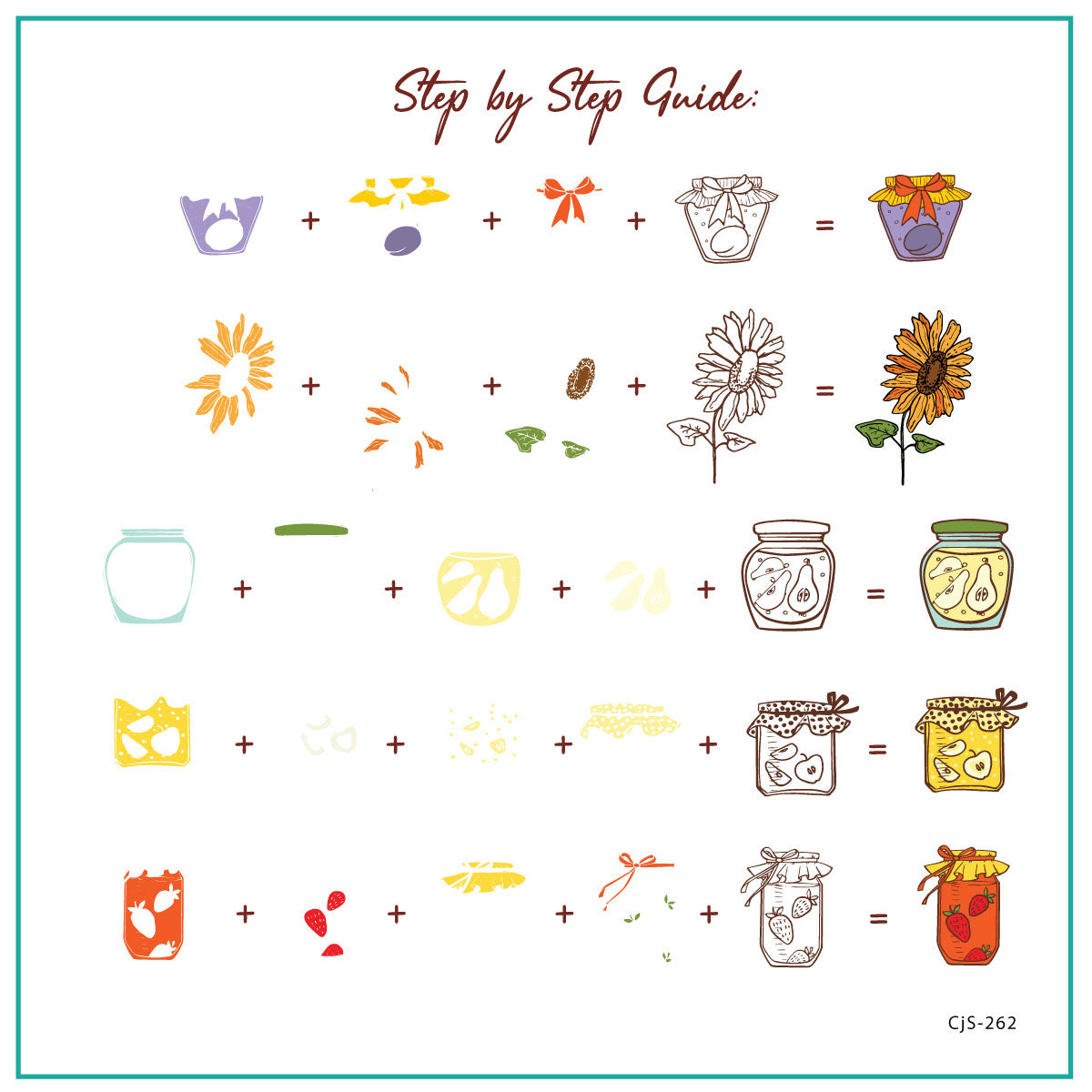 Clear Jelly Stamper- CjS-262- That&#39;s My Jam