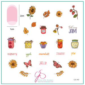 Clear Jelly Stamper- CjS-262- That's My Jam