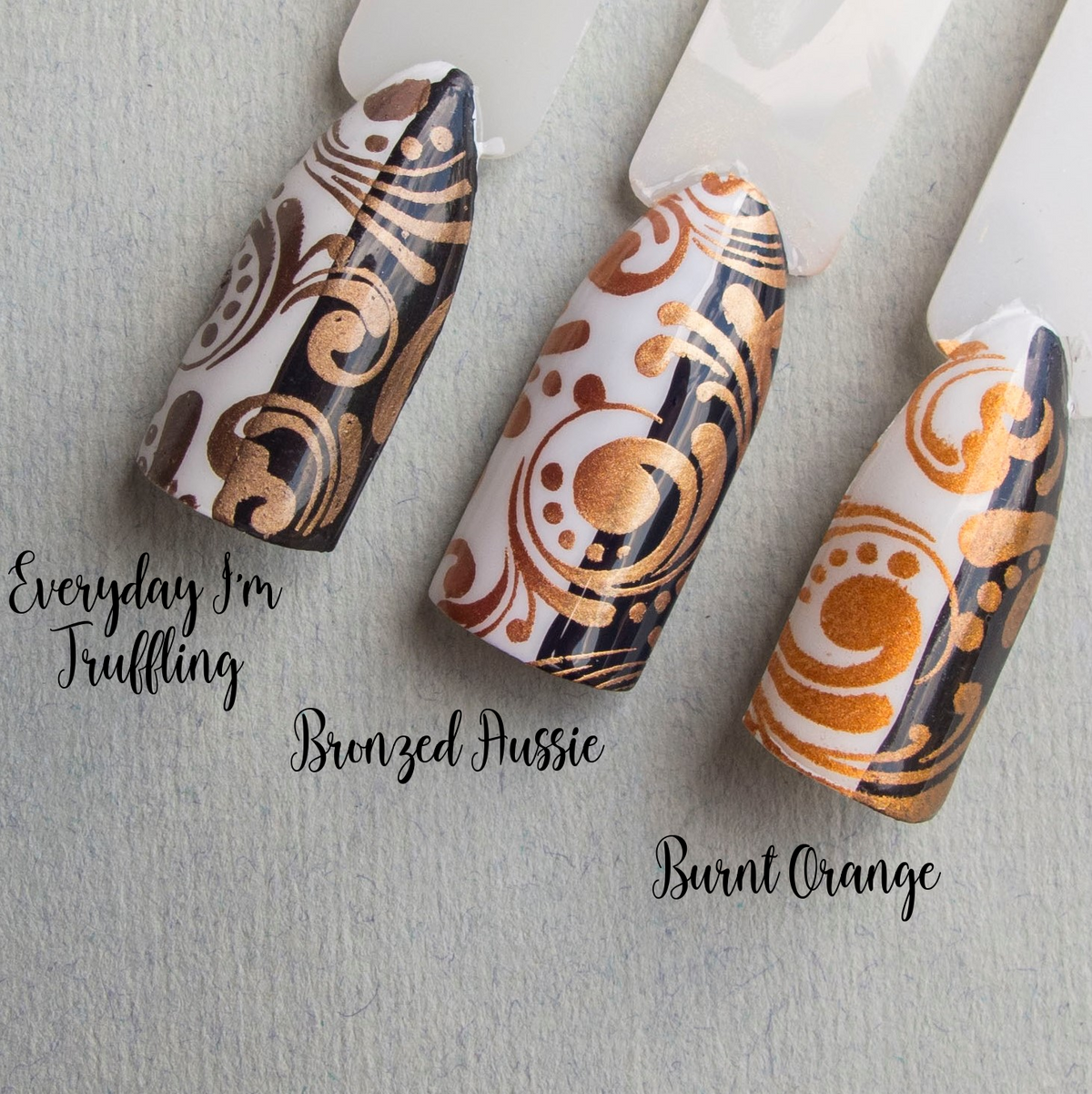 Hit the Bottle &quot;Bronzed Aussie&quot; Stamping Polish