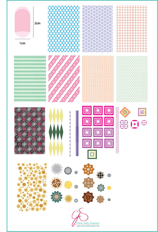 Clear Jelly Stamper- LC-37- Chantel's Full Coverage