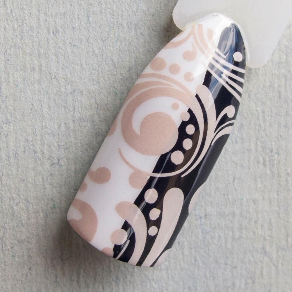 Hit the Bottle &quot;Whiskey Latte&quot; Stamping Polish