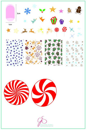 Clear Jelly Stamper- C-27- Pretty Paper- Candied
