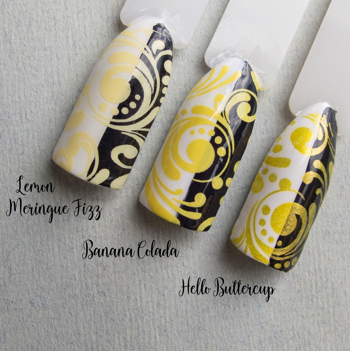 Hit the Bottle &quot;Banana Colada&quot; Stamping Polish