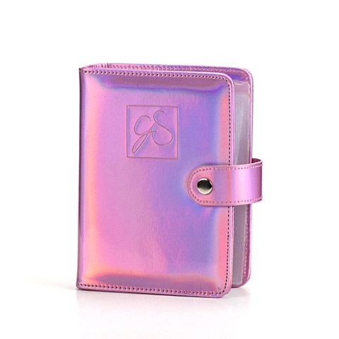 Clear Jelly Stamper- Accessories - Large Holo Plate Holder (Pink)