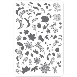 Clear Jelly Stamper- Petals of Lace (CjS-50)