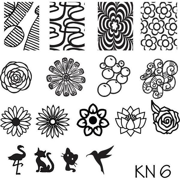 Esmaltes da Kelly - Plates - KN06