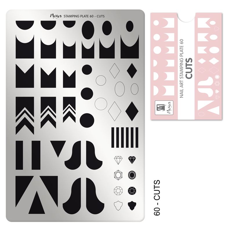 Moyra Stamping Plate 060 - Cuts