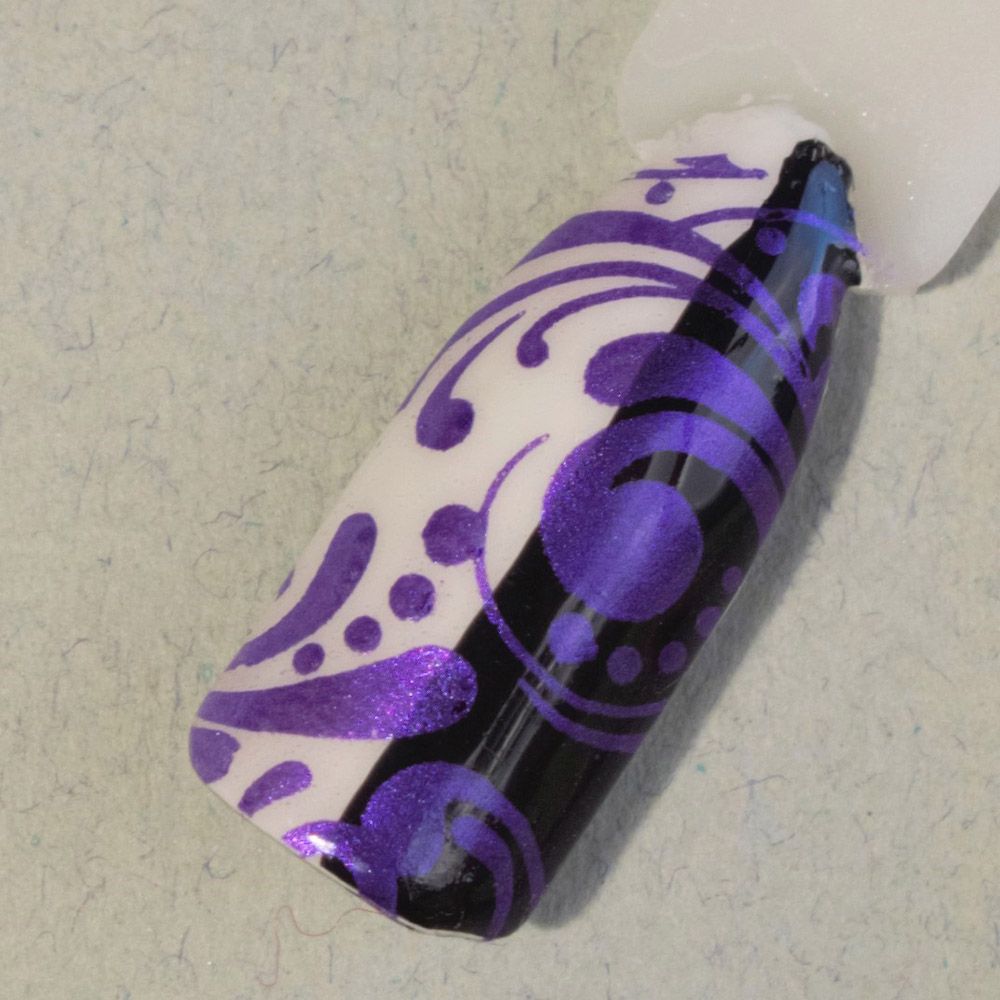 Hit the Bottle &quot;Purple Reign&quot; Stamping Polish