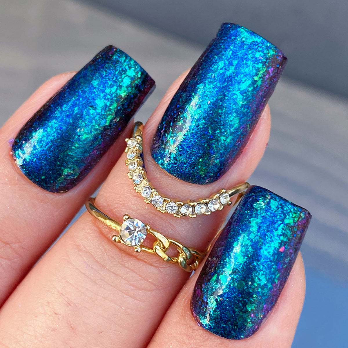 Phoenix- Natural Beauties- Azurite