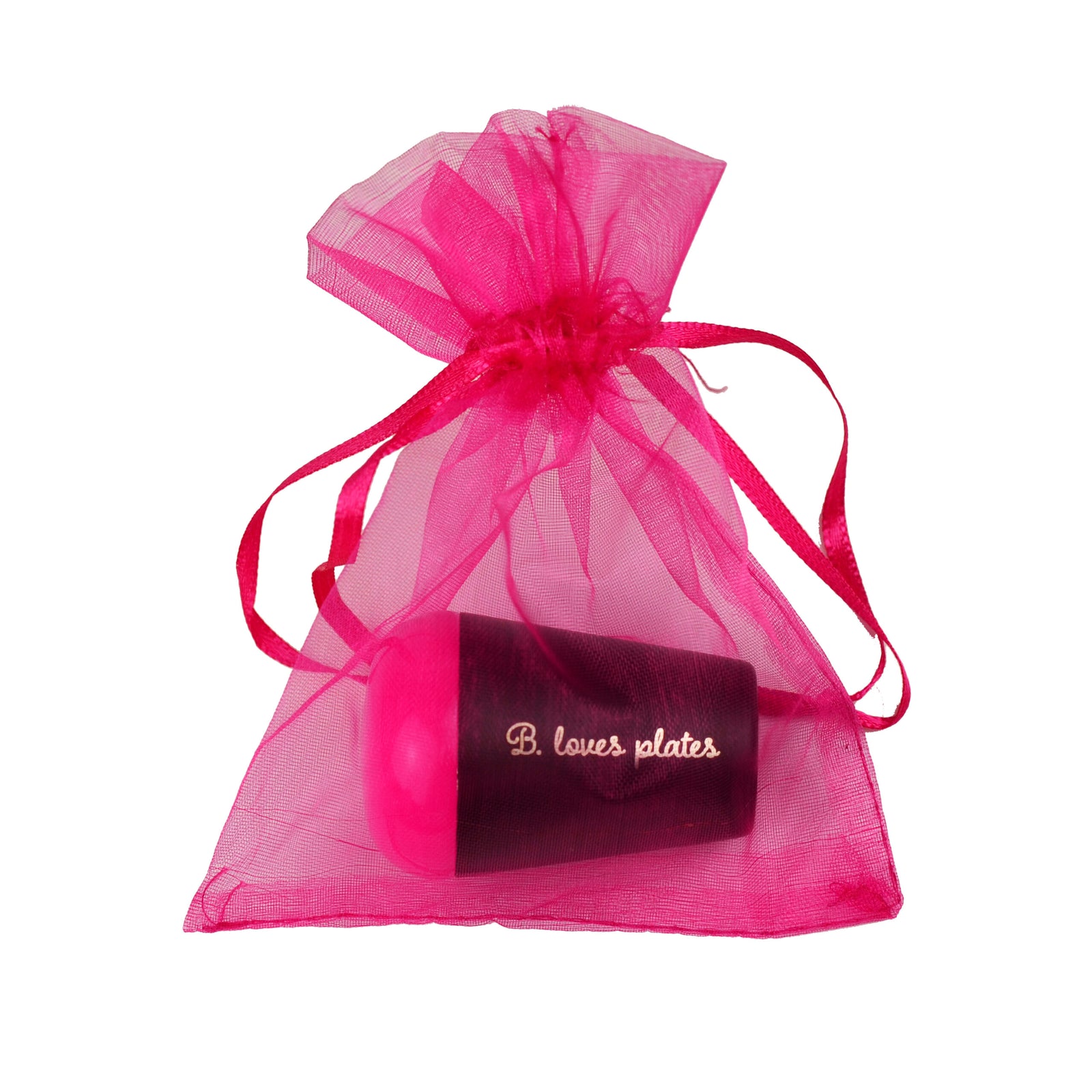 B. loves plates- Accessories- Jumbo Stamper (pink)