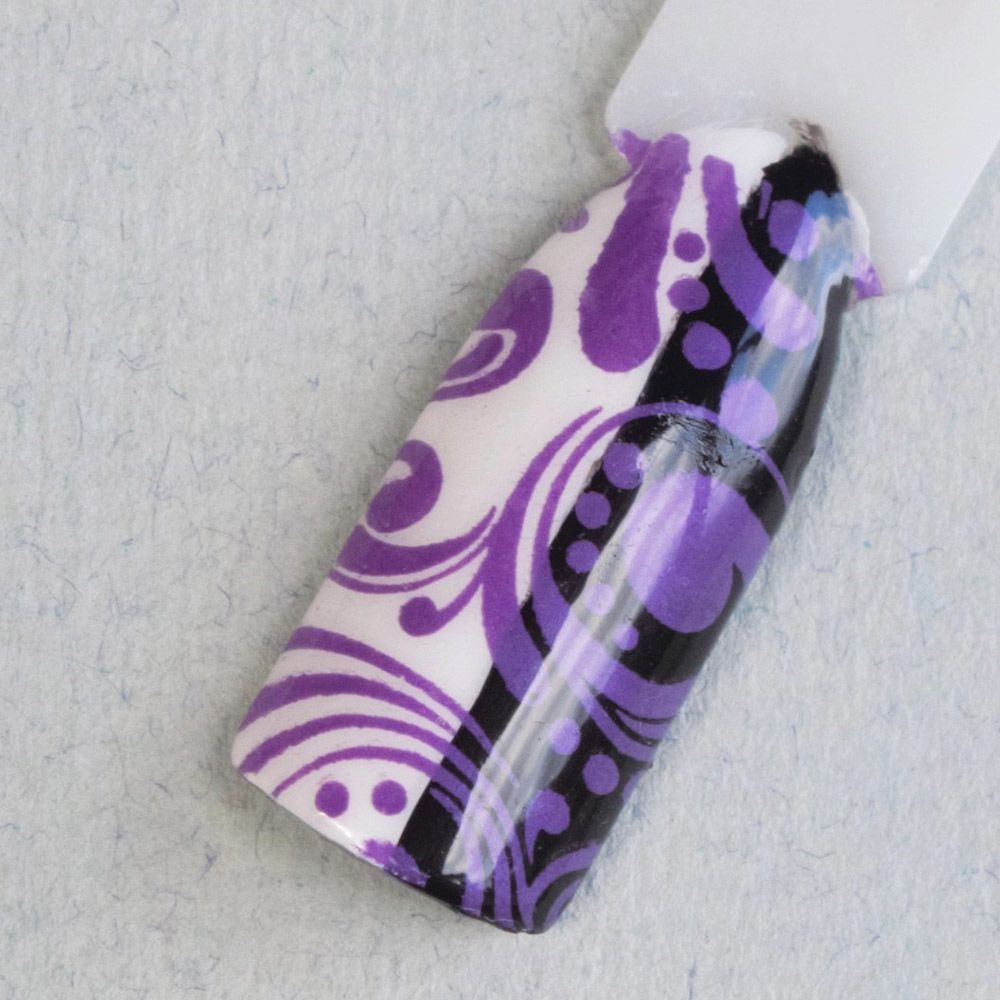 Hit the Bottle "Purple Dragon" Stamping Polish