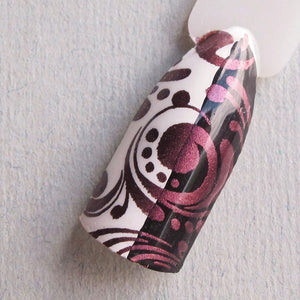 Hit the Bottle "Oh look...its Wine thirty" Stamping Polish
