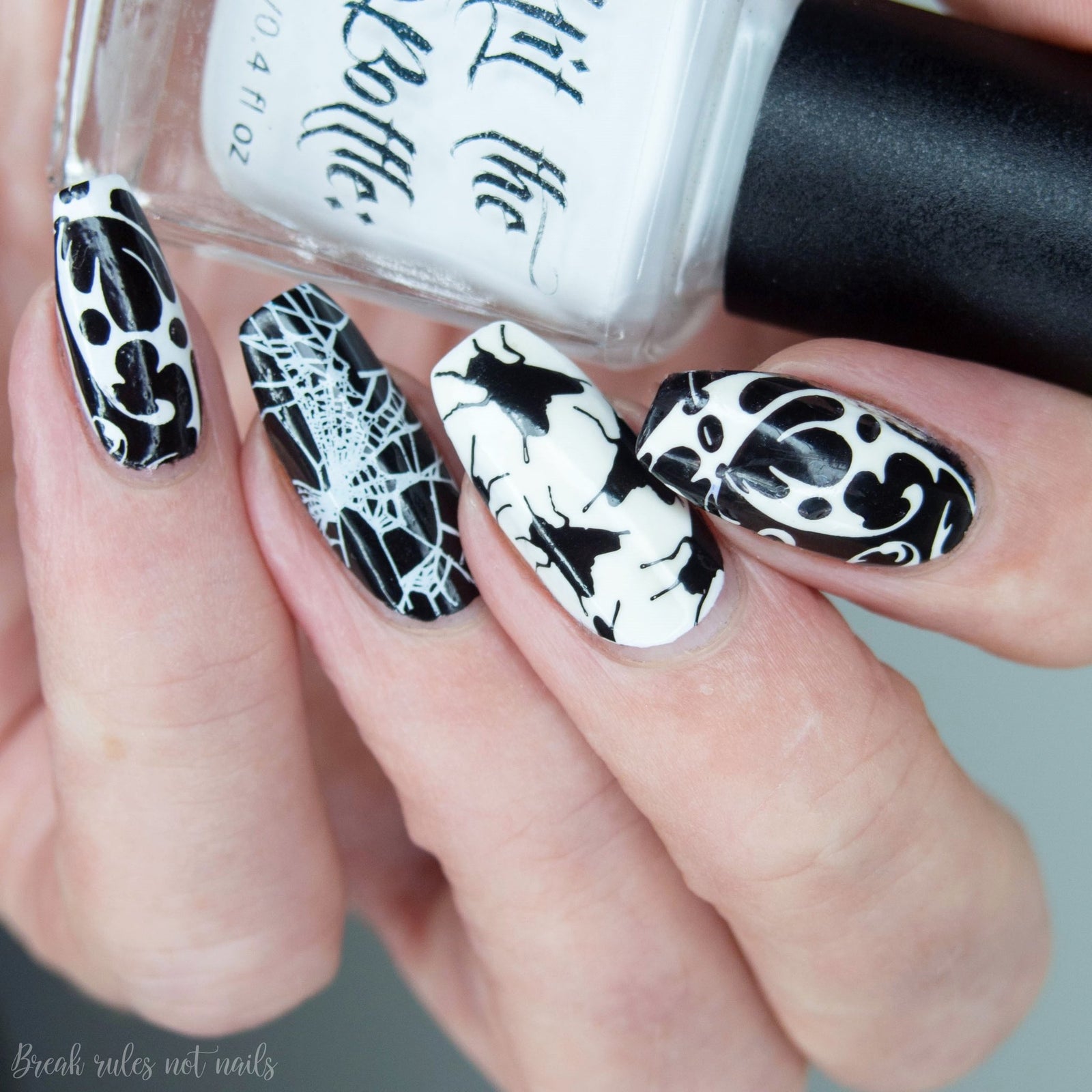 Hit the Bottle- Stamping Plate- Embrace the Darkside 01