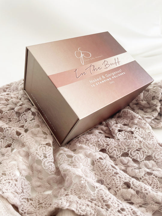 Clear Jelly Stamper- Stamping Polish- In the Buff Kit (12 colors)