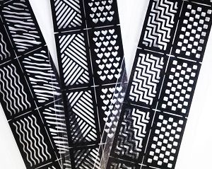 Beautometry Nail Vinyls- Lines 3 pack