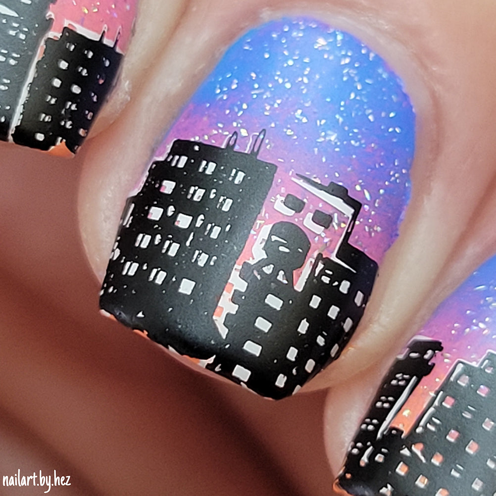 Hit the Bottle- Stamping Plate- Urban Wild Style