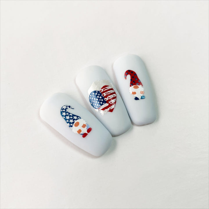 Clear Jelly Stamper- CjS-255- Fourth of July