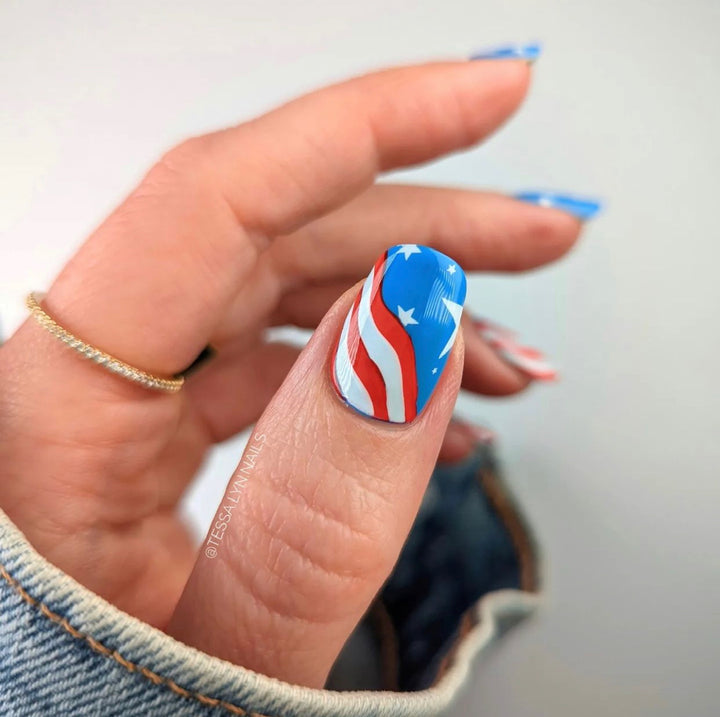 Clear Jelly Stamper- CjS-256- United States of America