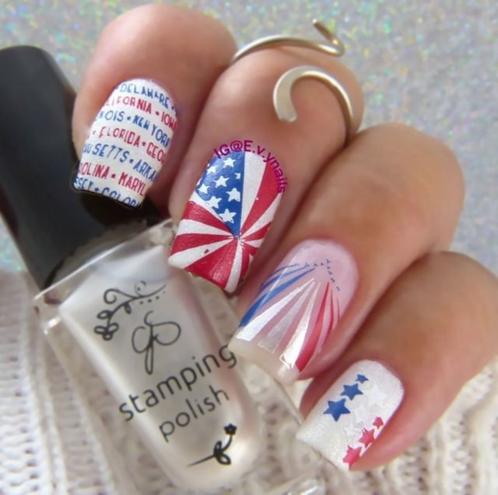 Clear Jelly Stamper- CjS-256- United States of America