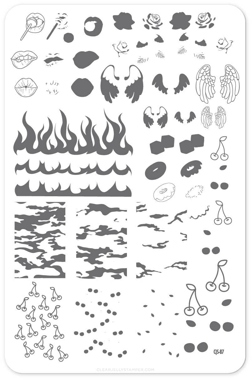 Clear Jelly Stamper- CjS-087- Boujee