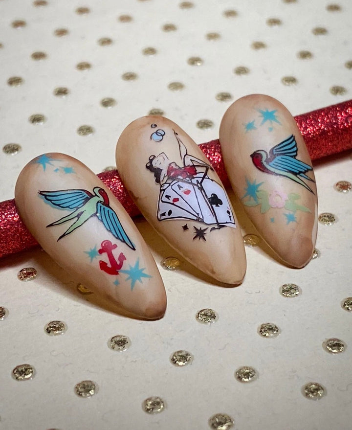 Clear Jelly Stamper- LC-85- Pin-up