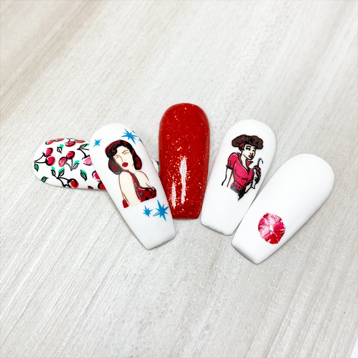 Clear Jelly Stamper- LC-85- Pin-up