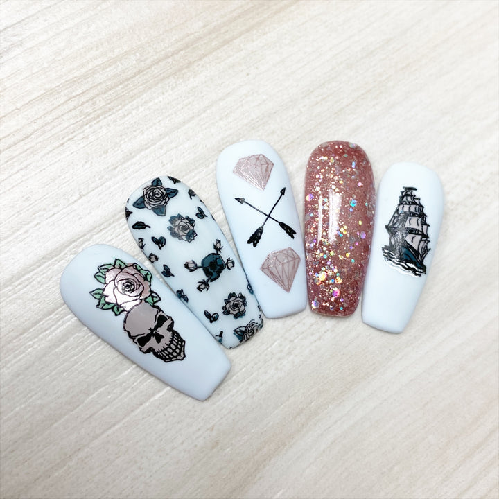 Clear Jelly Stamper- LC-86- Tattoo