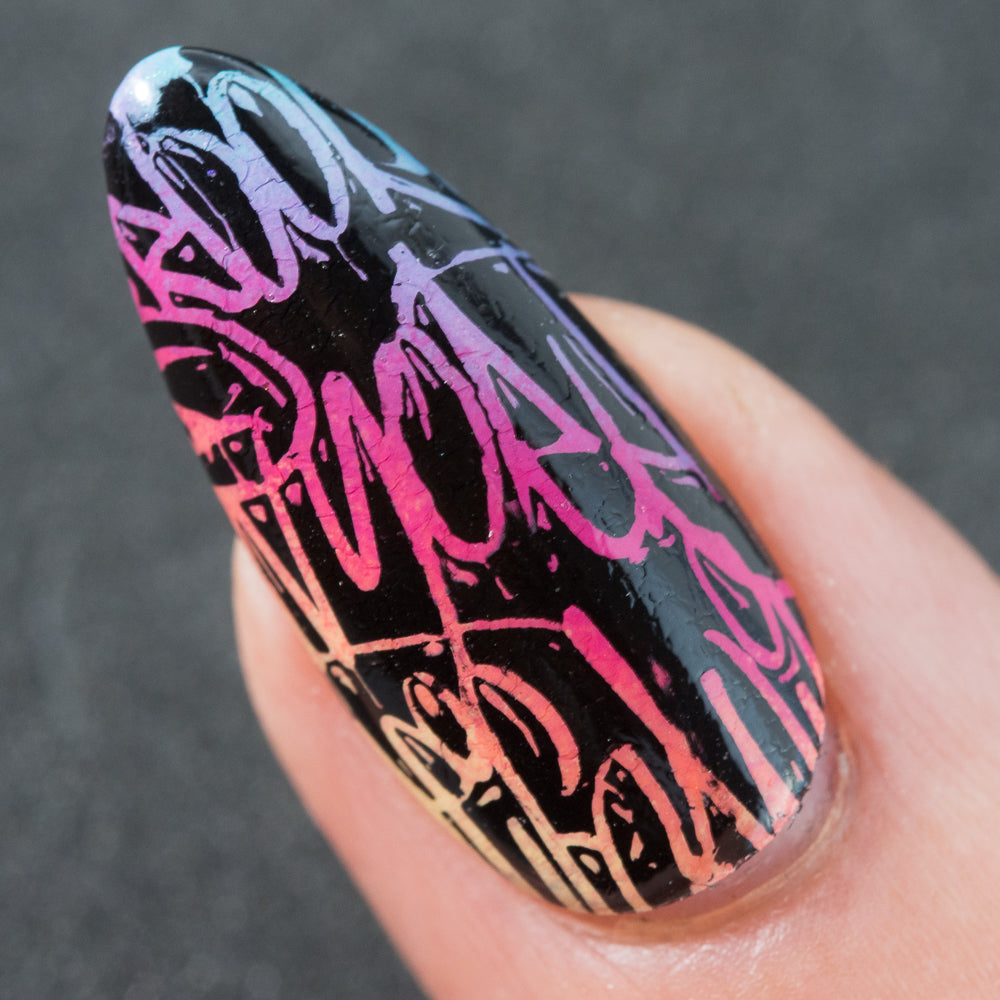 Hit the Bottle- Stamping Plate- Urban Wild Style
