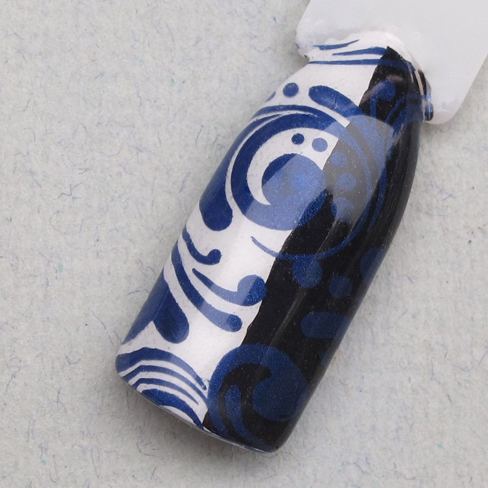 Hit the Bottle &quot;Navy Jones&#39;s Locker&quot; Stamping Polish