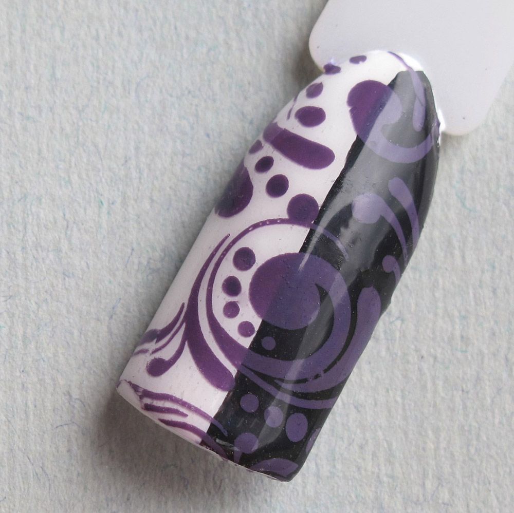 Hit the Bottle &quot;Grape Minds Drink Alike&quot; Stamping Polish