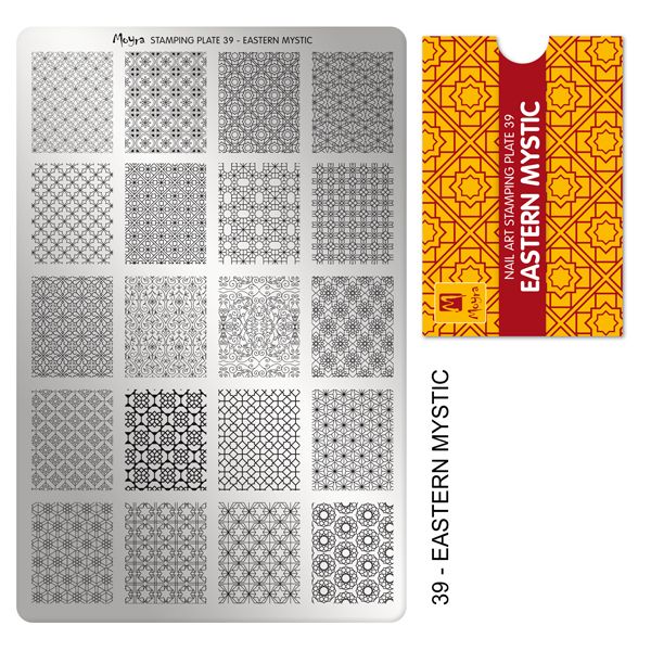 Moyra Stamping Plate 39- Eastern Mystic