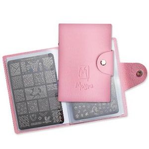 Moyra Pink Nail Stamping Plate Holder