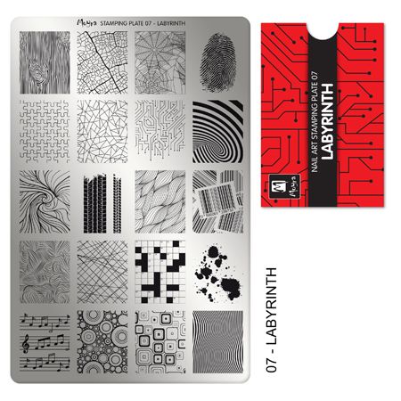 Moyra Stamping Plate 07- Labyrinth