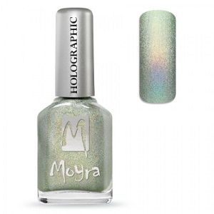 Moyra Holographic Effect Nail Polish- No253 Gold