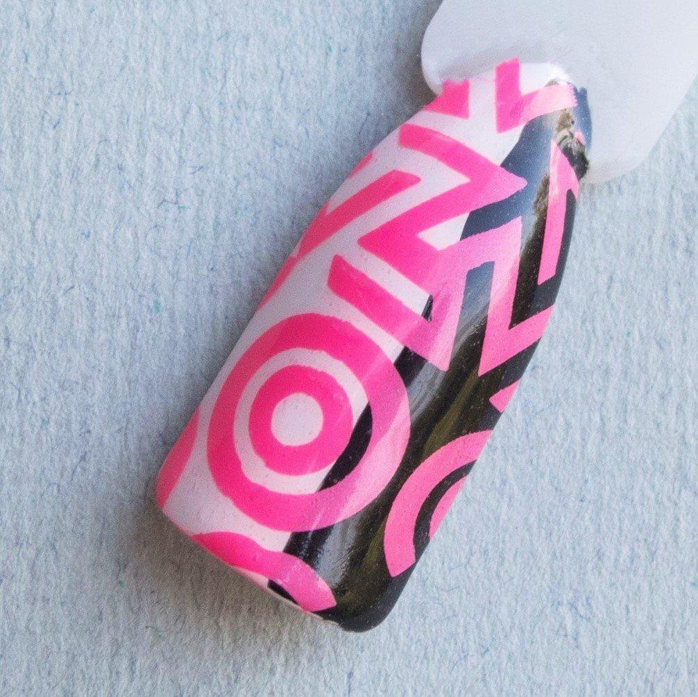 Hit the Bottle &quot;I Pink, Therefore I Am&quot; Neon Stamping Polish