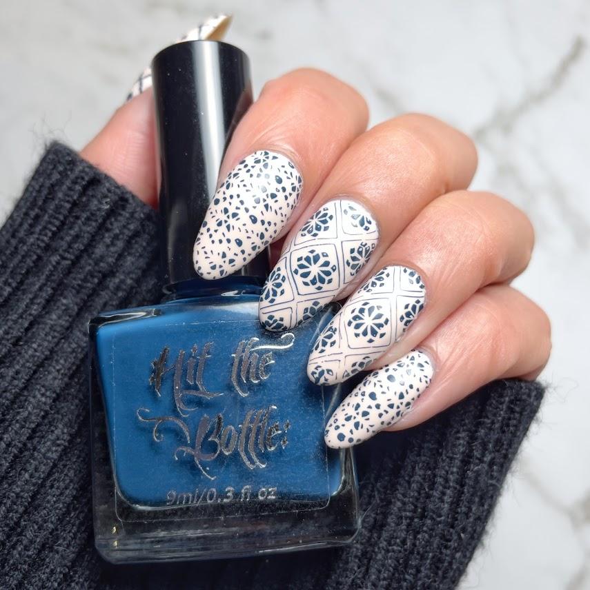 Hit the Bottle &quot;Cooking up a Storm&quot; Stamping Polish