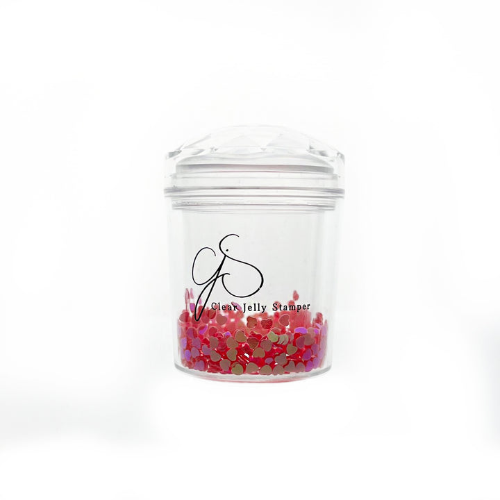 Clear Jelly Stamper- The Sparkle Stamper XL Stamper- Amoré