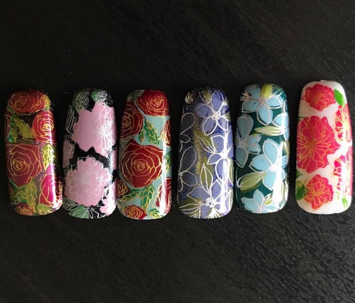 Clear Jelly Stamper- CjS-037- Peacock&#39;s Garden