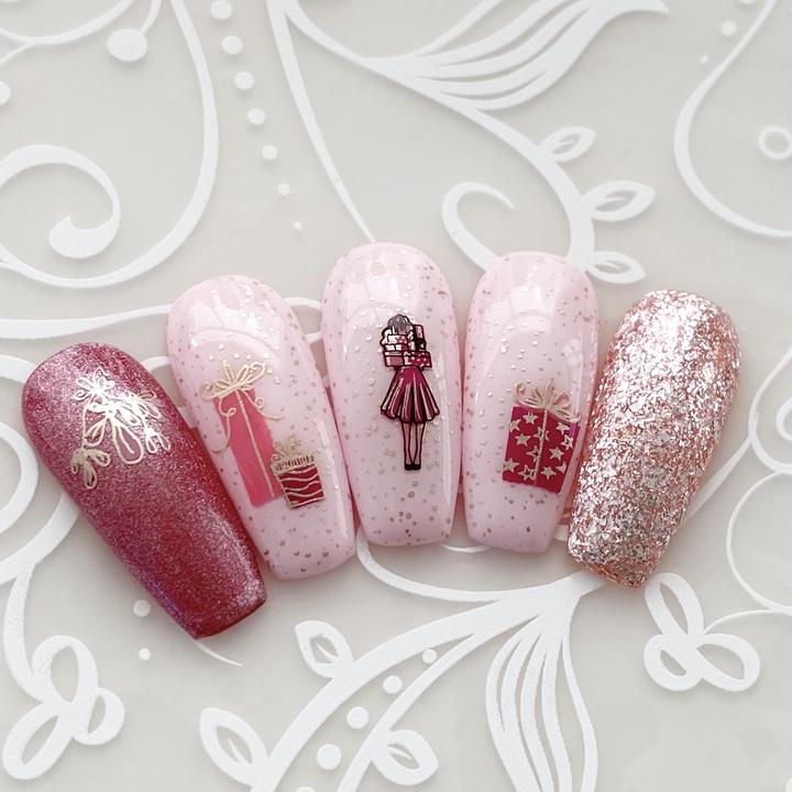 Clear Jelly Stamper- C-47- Mistletoe Wishes