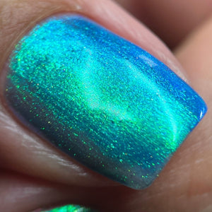 M&N Indie Polish- Magic Cards- The Watery