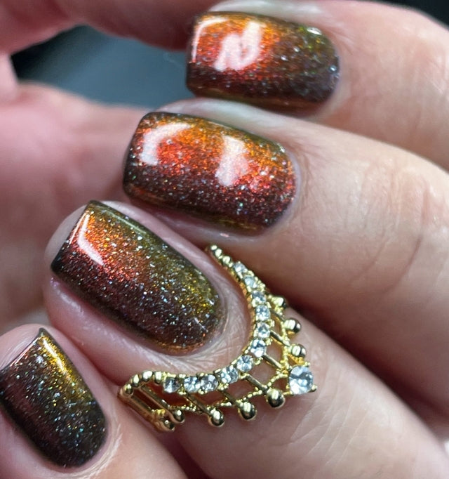 M&amp;N Indie Polish- Magic Cards- The Time