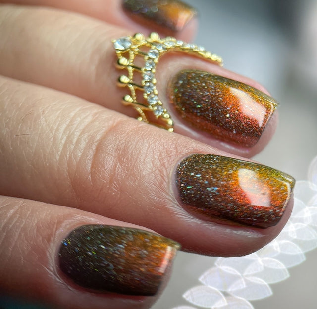 M&amp;N Indie Polish- Magic Cards- The Time