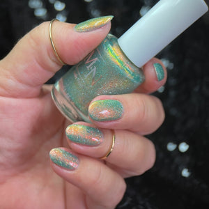 M&N Indie Polish- Fighting for Love and Justice- Aqua Mirror